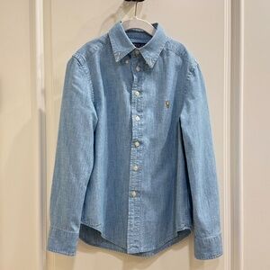 Polo Ralph Lauren Boys The Iconic Oxford Shirt - Size 8